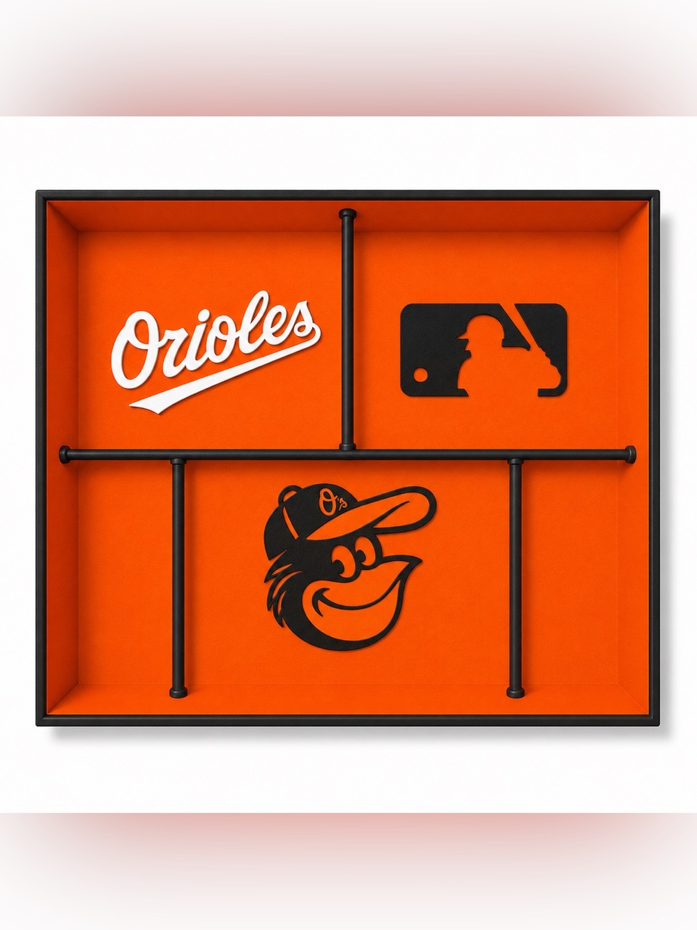 Baltimore Orioles MLB Pocket Dump Tray - For Keys, Wallet, Money, Etc
